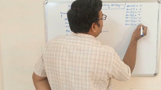 50 - STRING COPY WITHOUT USING STRCPY FUNCTION - C PROGRAMMING смотреть онлайн