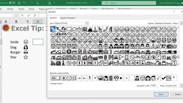 Excel Tip: Insert Emoji / Icon Font смотреть онлайн
