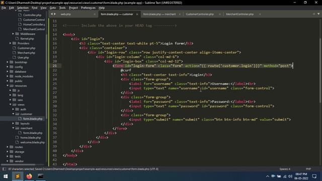 Laravel Multi Auth | Laravel Multiple Authentication | Laravel Multi Auth Guard | Multiple Auth смотреть онлайн