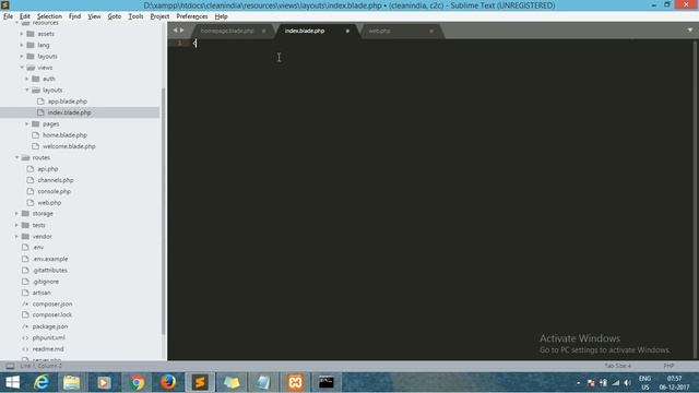 How to setup your website in laravel framework | How to install theme into laravel смотреть онлайн