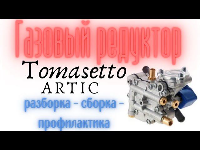 разборка, сборка и профилактика газового редуктора ARTIC TOMASETTO