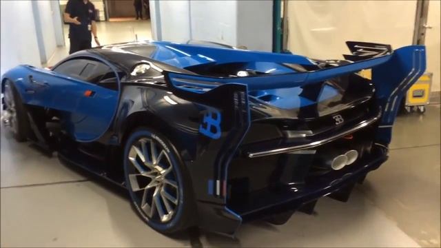 Bugatti Vision Gran Turismо Самый быстрый суперкар в мире 2016 смотреть онлайн