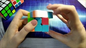 4 Занятие. Сборка третьего слоя кубика Рубика 3на3.