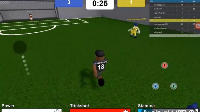 Играем в роблокс режим футбол смотреть онлайн
