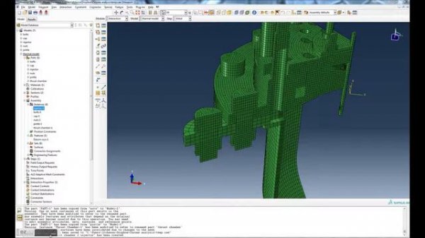Defining contact pairs in Abaqus CAE 1/2