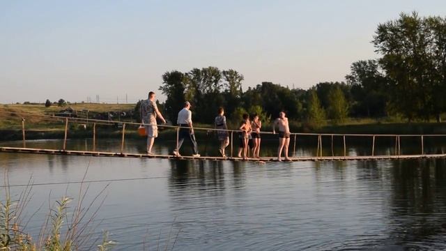 Троицк речка мост за мкр-ом 5