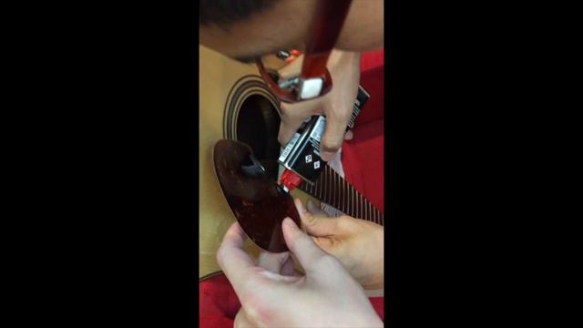 Pickguard Remove On Martin Guitar