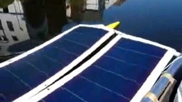 home made solar powered outrigger canoe смотреть онлайн