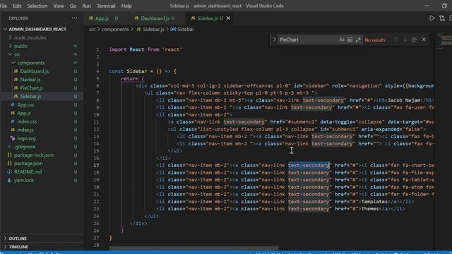 How to make Admin Dashboard in React JS | Admin Panel in React | Admin Template in React JS смотреть онлайн