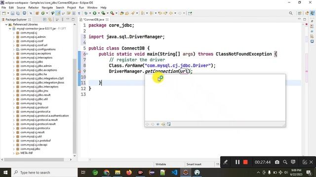 Java JDBC Connection| Database connection in Java| MySQL using Java смотреть онлайн
