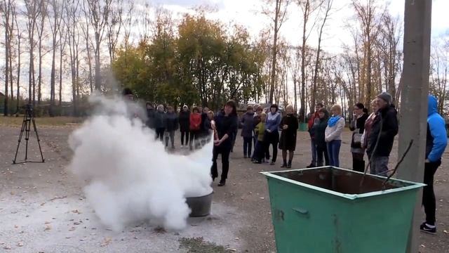 Противопожарная тренировка в Тяжине смотреть онлайн