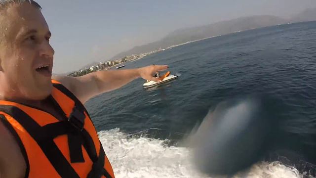 FLY BOARD Летающая доска. ШОК !!! Адреналин зашкалил ))) МАРМАРИС. Ideal Prime Beach Hotel смотреть онлайн