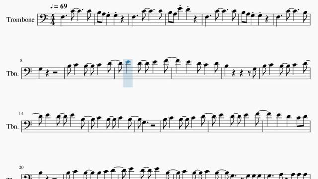 SUPER EASY Trombone Sheet Music: How to play Material Girl by Madonna смотреть онлайн