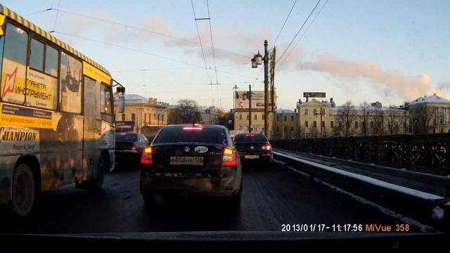 17/01/2013 - Прорыв трубы в туннеле под Литейным мостом смотреть онлайн