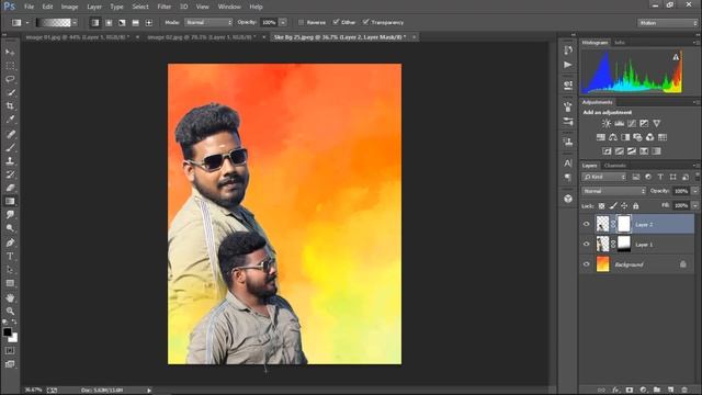 Flex Banner Design in Tamil - Photoshop Tamil Editing tutorial @sudhir_surya смотреть онлайн