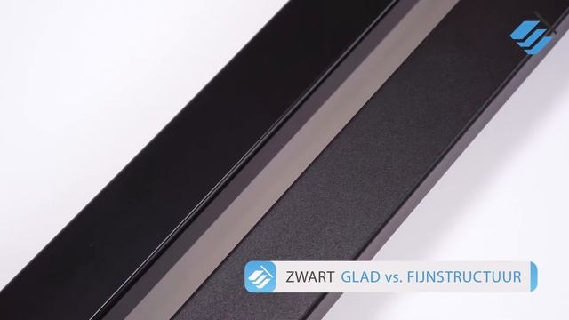 Trapleuning | zwart RAL-9005 | glad vs. fijnstructuur | 40x20 смотреть онлайн