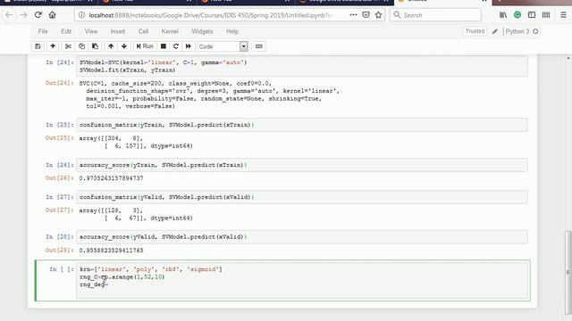 SVM and Parameter Optimization with GridSearchCV смотреть онлайн