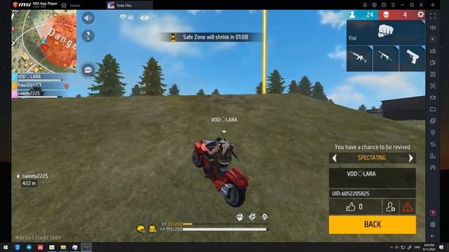 Emulator for Play Free Fire in 4GB Ram PC(MSI App Player) смотреть онлайн
