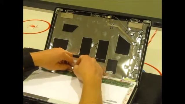 Laptop screen replacement / How to replace laptop screen HP DV6-1334-US смотреть онлайн