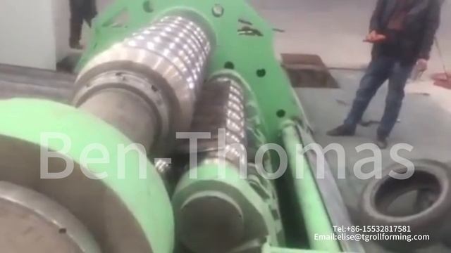 Линия пробивки и резки стальных кульвертов Гибочная линия профилирования смотреть онлайн