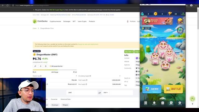 DRAGON MASTER - FREE TO PLAY TO EARN! - TAGALOG смотреть онлайн