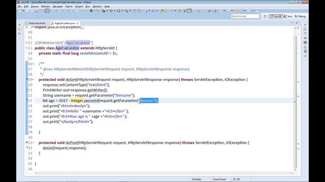 servlet doget and dopost difference смотреть онлайн