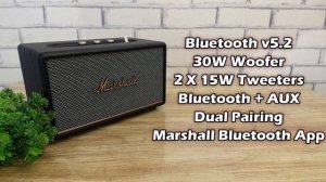 Marshall Acton III Bluetooth Speaker Unboxing & Reviews ⚡⚡ Perfect Speaker for your Home ⚡⚡