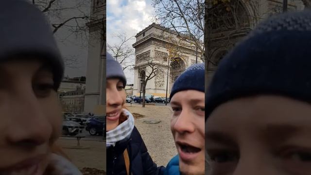 4 дня в Париже. День 1. Триумфальная арка. Arc de triumphe. смотреть онлайн