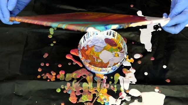 Слоёный стакан + дорисовка активатором смотреть онлайн
