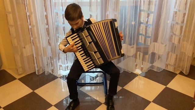 Величальная России, Инструментальный жанр, Кружок "Баян и аккордеон" Хатуев Денни Асламбекович. смотреть онлайн
