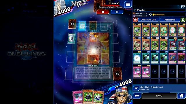 [Yu-Gi-Oh! Duel Links] Psychic Switcheroo - A very fun deck - King of Games смотреть онлайн