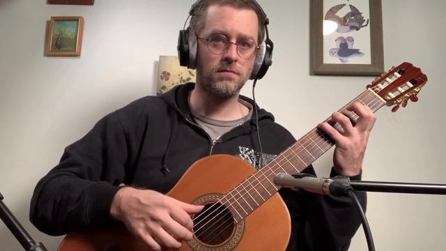 William Leavitt, "Chord Etude No. 2" from A Modern Method for Guitar, Volume 1 (nylon acoustic) смотреть онлайн