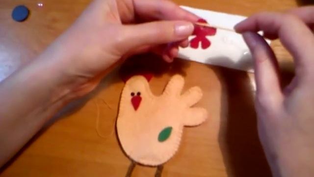 ♥♥♥ПЕТУШОК из фетра за 15 минут--МК --♥♥♥ смотреть онлайн