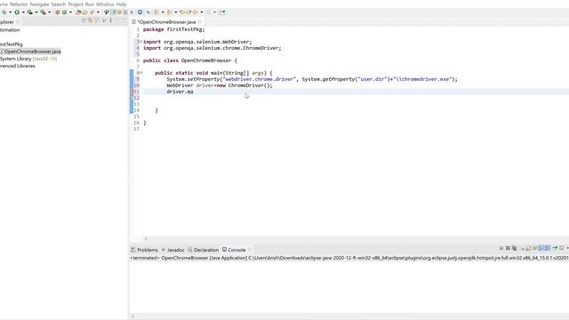 Automation Khichdi ,,,,,,,,,, How to write first Web Automation Code in Java using Selenium смотреть онлайн
