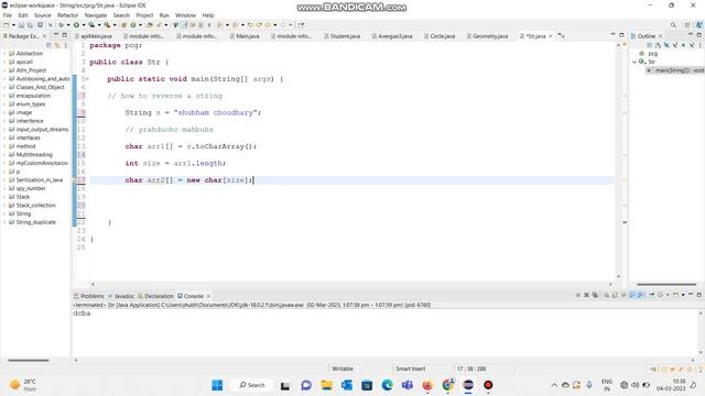 java program to reverse string || how to reverse string in java смотреть онлайн