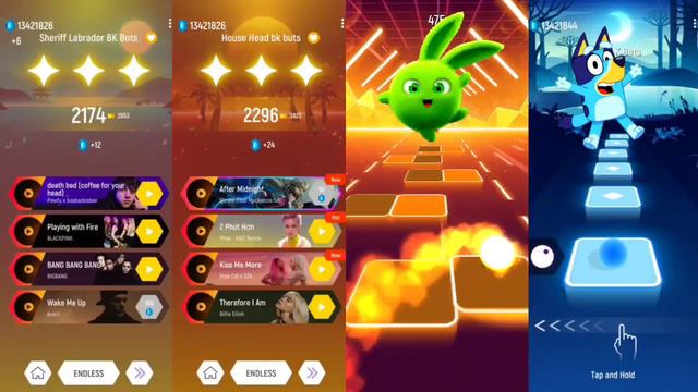 Sheriff Labrador 🆚 House Head 🆚 Sunny Bunny 🆚 Bluey Bingo . Tiles Hop | 🎶🎶Who Is Best?? смотреть онлайн
