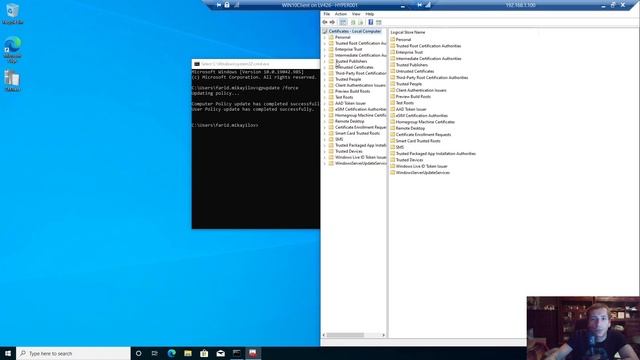 Установка PKI сертификатов на SCCM (MEM)