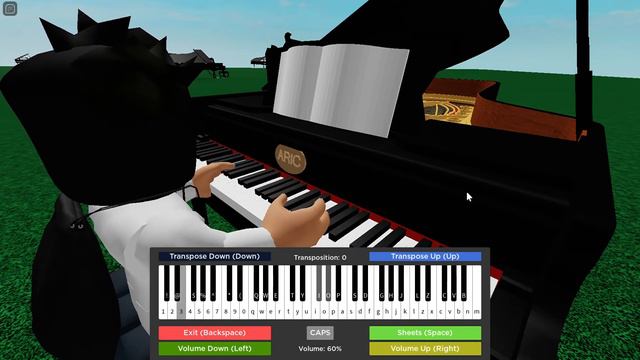 Dance Monkey  on Roblox Piano