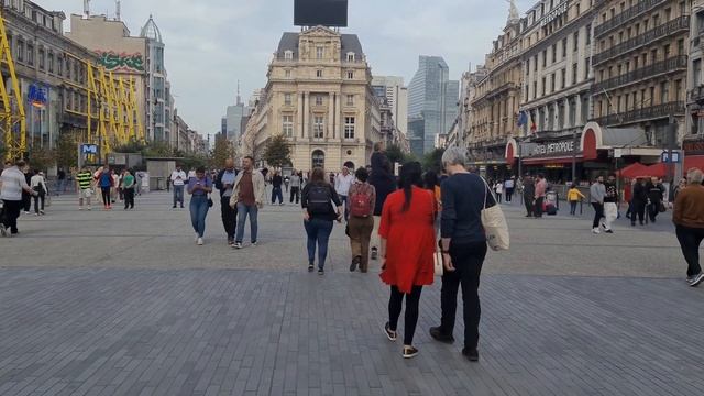 Brussels The Capital Of Europe - Belgium | Walking Tour 2022 [ 4K ]