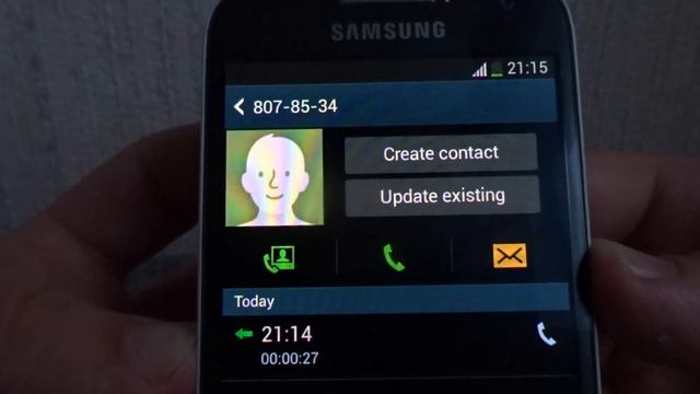 Samsung Galaxy S4 mini GT-I9195 incoming call via Fake call Call Assistant 2.43b смотреть онлайн