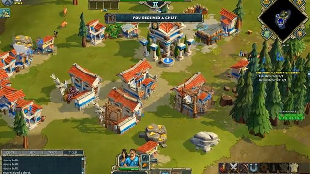 Age of Empires Online - Greek - Walkthrough - Part 11- (The Port Master's Children) смотреть онлайн
