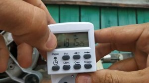 Обогреватель и розетка таймер! Как настроить розетку таймер?!