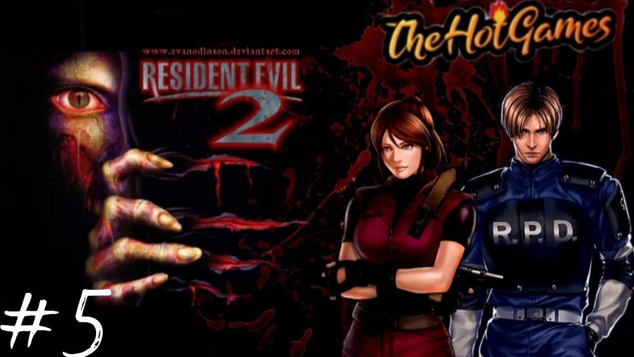 ФИНАЛ ►Resident Evil 2 (1998) прохождение хард Леон Б #5 смотреть онлайн