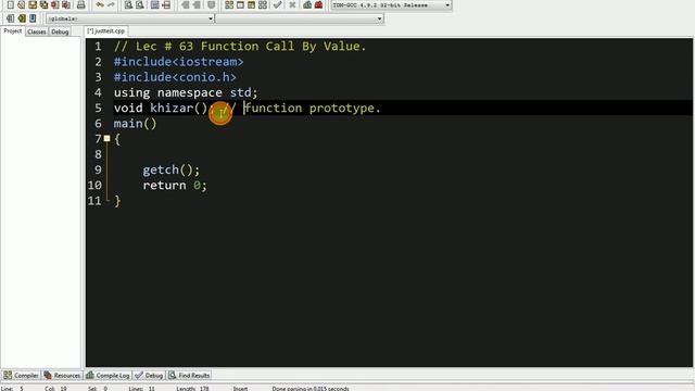 lec # 63 Function Prototype & Function Call by Value in C++ Language in urdu hindi very helpful ful смотреть онлайн
