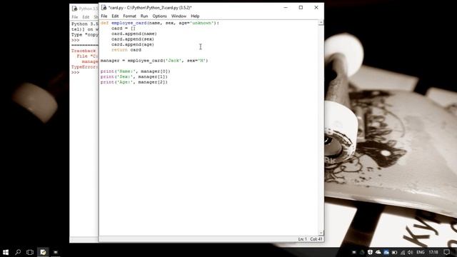 27. Аргументы со значением по умолчанию - default arguments (Уроки Python - Python Tutorial) RU смотреть онлайн