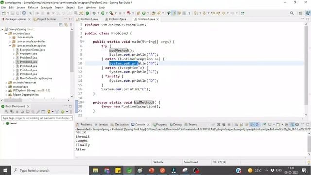 Exception Handling Interview Questions With Real time Scenario смотреть онлайн