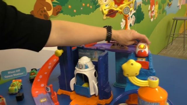 VTech Go! Go! Smart Wheels Blast Off Space Station ~ Toy Fair 2016 смотреть онлайн