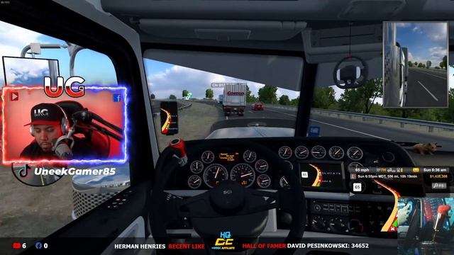 American Truck Simulator | We Got Ourselves A Private Convoy смотреть онлайн