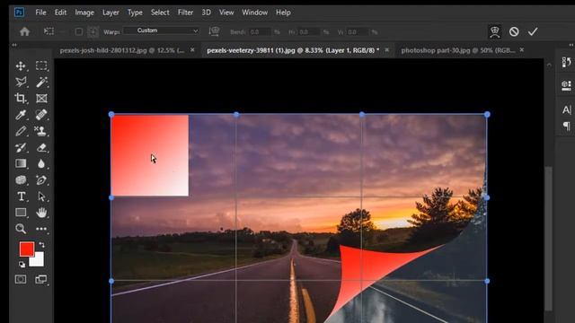 #photoshop #multi paper effect or #paper curl and #folding tutorial Bangla смотреть онлайн