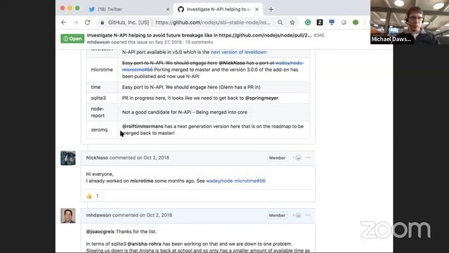 Node.js N-API Team meeting - Feb 11 2019 смотреть онлайн